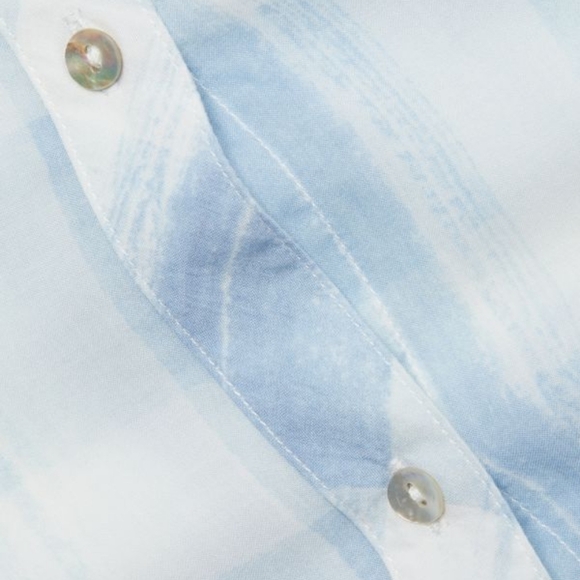 Rails Josephine Plaid Long Sleeve Button Up Lightweight Sheer Shirt Size Small - Picture 14 of 16